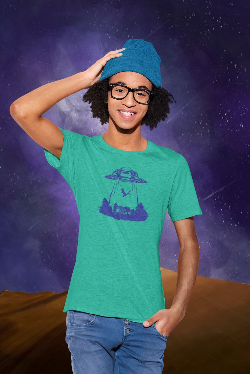UFO Abduction Squirrel Shirt - House of Swank