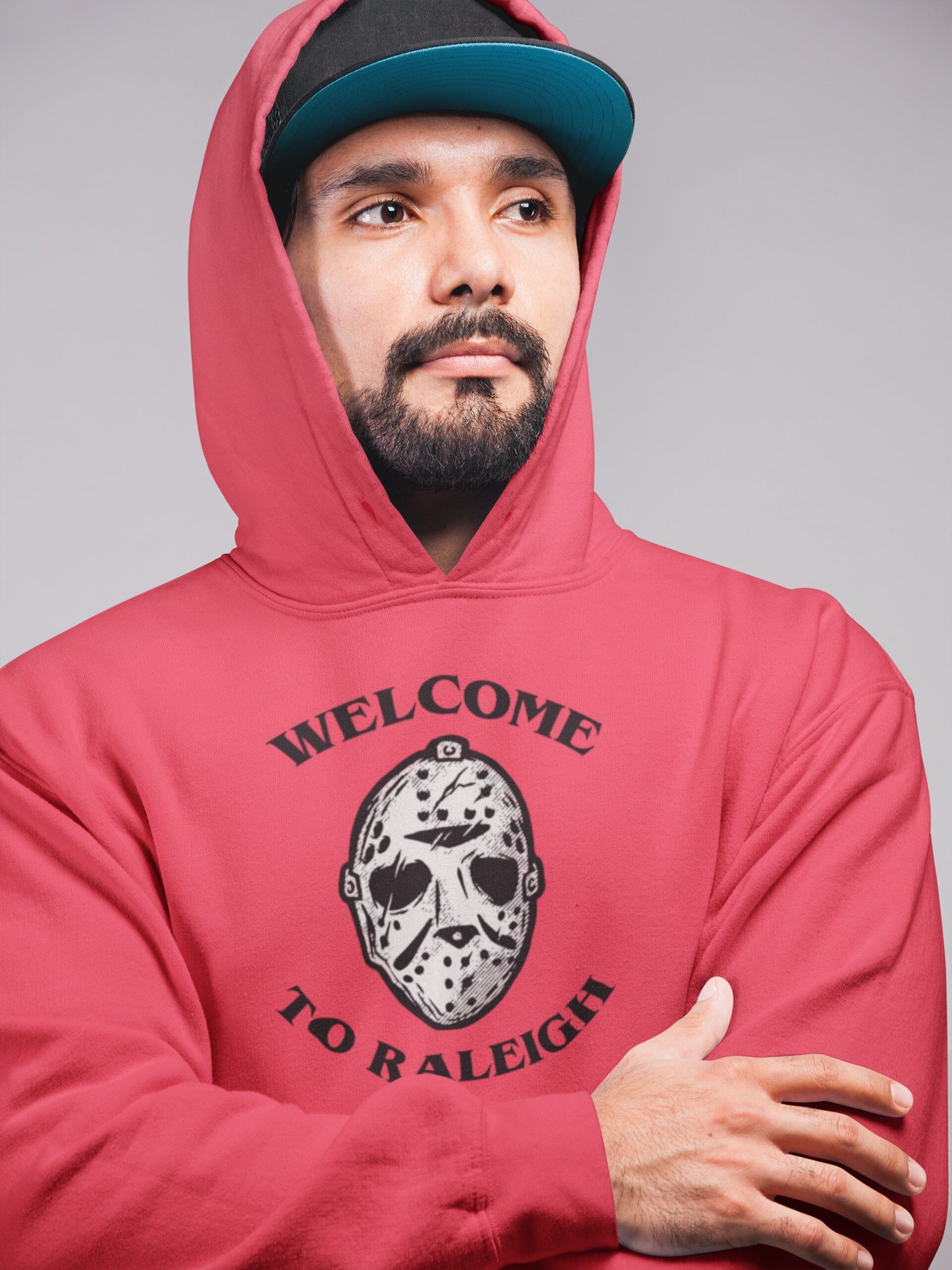 Welcome to Raleigh Hockey Hoodie SHIRT HOUSE OF SWANK